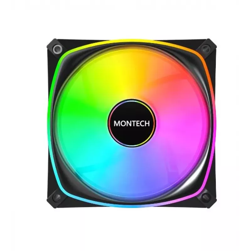 MONTECH AX120 PRO BLACK 120mm ARGB korpuso ventiliatorius