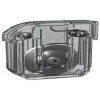 Leitz tiesaus pjūvio peiliukas tiksliam biuro pjaustytuvui, 15 lapų, plastikas, plienas, pilka, 14 mm, 40 mm, 48 mm