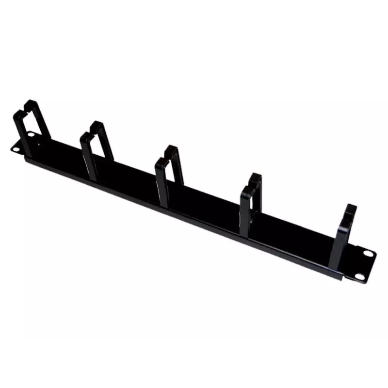 Alantec PK009 kabelių organizatorius sieninis kabelių laikiklis juodas 1 vnt.