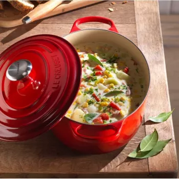 Le Creuset Signature troškinimo puodas ovalus 27 cm vulkaninė spalva