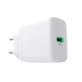 Green Cell PowerSource Solo30 30W USB-C maitinimo adapteris baltas