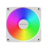 Montech GF120 V2 ARGB 120 mm kompiuterio korpuso ventiliatorius baltas 1 vnt.