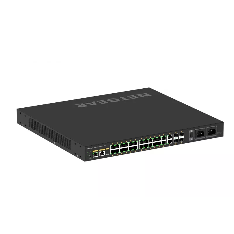 NETGEAR GSM4230UP valdomas L2/L3 Gigabit Ethernet (10/100/1000) Power over Ethernet (PoE) 1U juodas