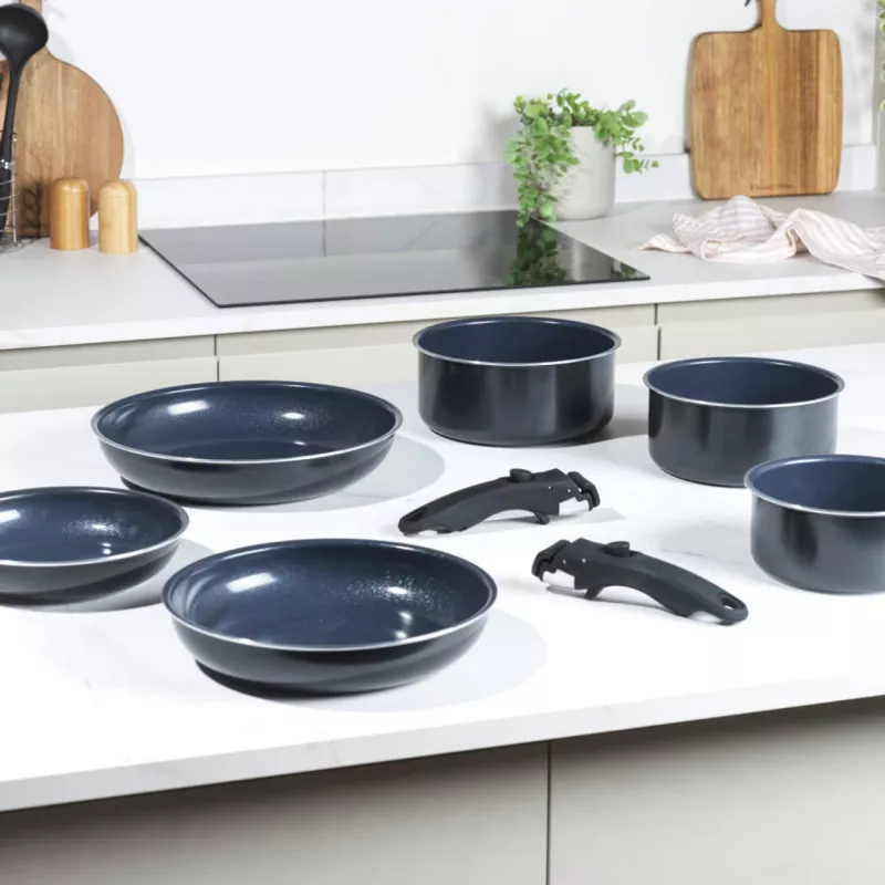 Virimo indų rinkinys Russell Hobbs RH03321EU7 – 8 dalių, nelipni danga, tinka indaplovei