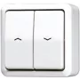 Jung 609 VA WW Elektrinis jungiklis 1P Baltas (609VAWW)
