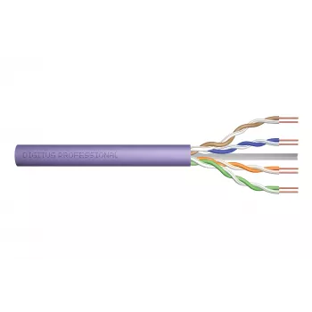 DIGITUS - Biri viela - 100,0 m - UTP - CAT 6 - Violetinė (DK-1613-VH.1)