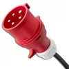 Qoltec Mobile EV automobilio įkroviklis reguliuojamas 2in1 Type2 | 7kW | 230V | CEE 3 kištukas | Wi-Fi | LCD | Nešiojamas | Wallbox | 5m