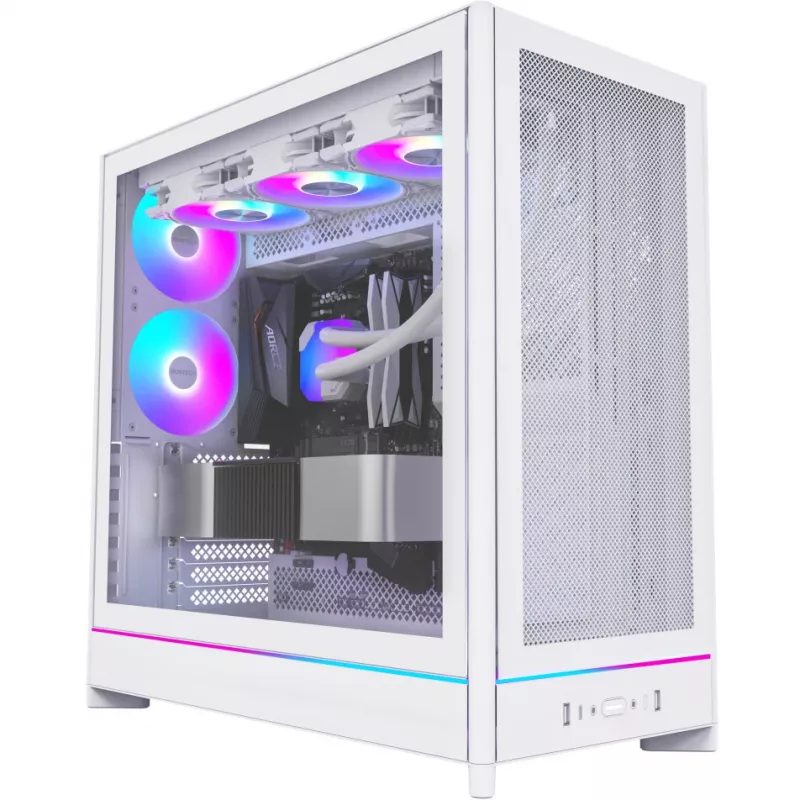 PC korpusas Montech HS01 PRO Midi Tower Baltas