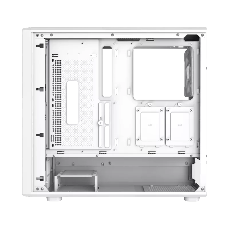 Gamemax korpusas CLAW 460 WH baltas, Mid-Tower, be maitinimo šaltinio