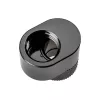 Rotacinis 7 mm poslinkio jungtis XSPC G1/4 juodame chrome
