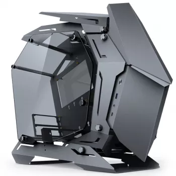 Jonsbo MOD3 Mini Micro-ATX korpusas su vitrininiu stiklu - Pilka - Bokštinis