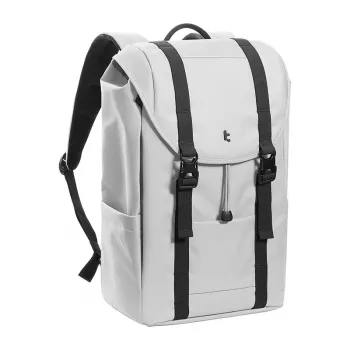 Kulninė kuprinė nešiojamam kompiuteriui Tomtoc VintPack-TA1, 15,6 col., 22 L, pilka