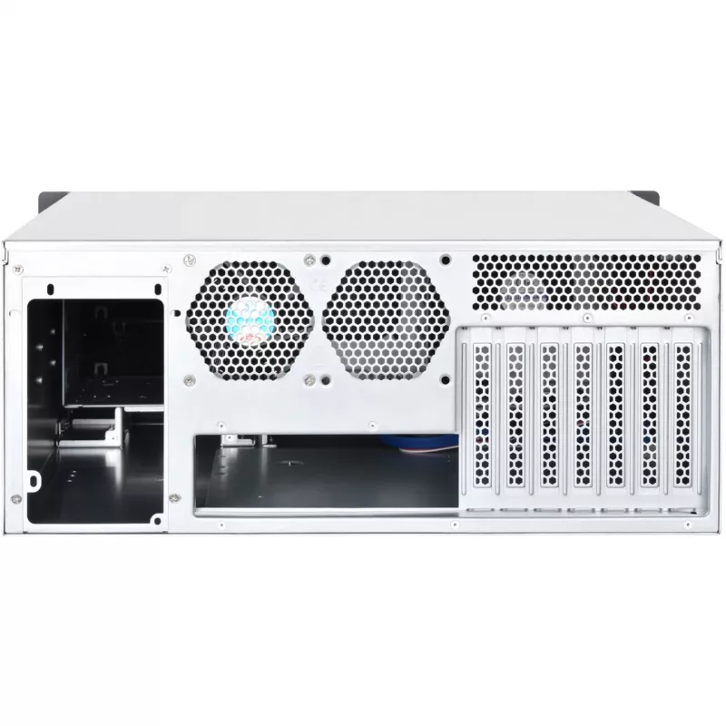 Silverstone RM400 Rack 4U pilkas, juodas