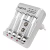 LOGILINK akumuliatorių įkroviklis Ni-MH / Ni-Cd AA / AAA / 9V