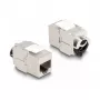 DeLOCK Keystone modulis RJ45 kištukas į LSA Cat.6A STP su fiksavimo spaustuku