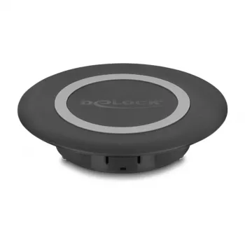 Vidaus belaidis įkroviklis DeLOCK 66284, juodas, USB, 15 W