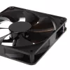 Noiseblocker NB-BlackSilent Pro 140mm korpuso ventiliatorius - juodas