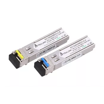 Extralink SFP WDM modulis 1.25G, 1.25Gbps, 1310/1550nm, vienmodis, 20km, LC, DOM, pora