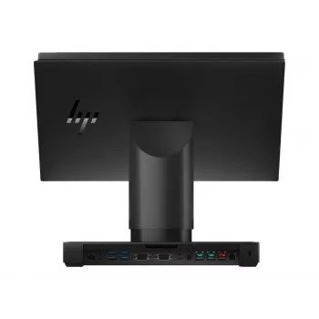 HP Engage One Pro - Viskas viename (pilnas sprendimas) - 1 x Core i3 10100E / 3,2 GHz - RAM 8 GB - SSD 256 GB - NVMe, TLC - UHD Graphics 630 - 1GbE, Wi-Fi 6 - WLAN: Bluetooth 5.0, 802.11