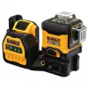 Lazerinis nivelyras DeWalt DCE089D1G18-QW žalias spindulys savaiminis niveliavimas 360° su imtuvo suderinamumu