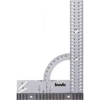 KWB 067430 aliumininis kampainis 90° staliaus ir metalo darbams