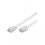 Wentronic Goobay CAT 5e plokščiasis pataisos kabelis, U/UTP, baltas, 2 m - CCA vario mišinys (93359)