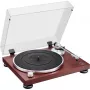 Pavarų variklio garso grotuvas Audio-Technica AT-LPW50BTRW Ruda