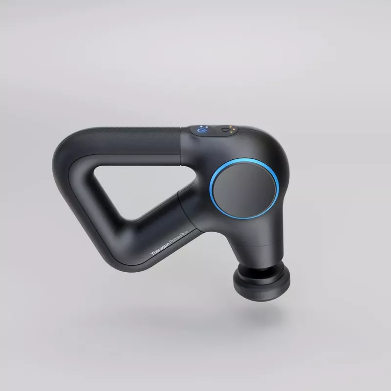 Therabody Theragun Prime Plus masažuoklis krūtinei, rankoms, kojoms juodas, mėlynas