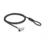Navilock Laptop Schloss mit Schlüssel für HP Nano Slot 1.80 m schwarz (20678)