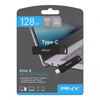 PNY Elite-X 128GB USB-C 3.2