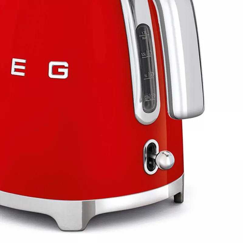 Elektrinis virdulys Smeg 1.7L 2400W Raudonas