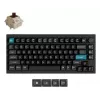 Mechaninė 75% klaviatūra Keychron Q1 Ultra 8K — USB + RF belaidis + Bluetooth, RGB, juoda