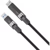 USB4 HDMI kabelis 4smarts ComboCord 240W 1,5 m – USB4 į HDMI, 240W galios tiekimas, 1,5 m ilgio