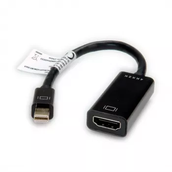 Value 12.99.3143 Vaizdo kabelis-adapteris Mini DisplayPort → HDMI A tipo (standartinis) juodas