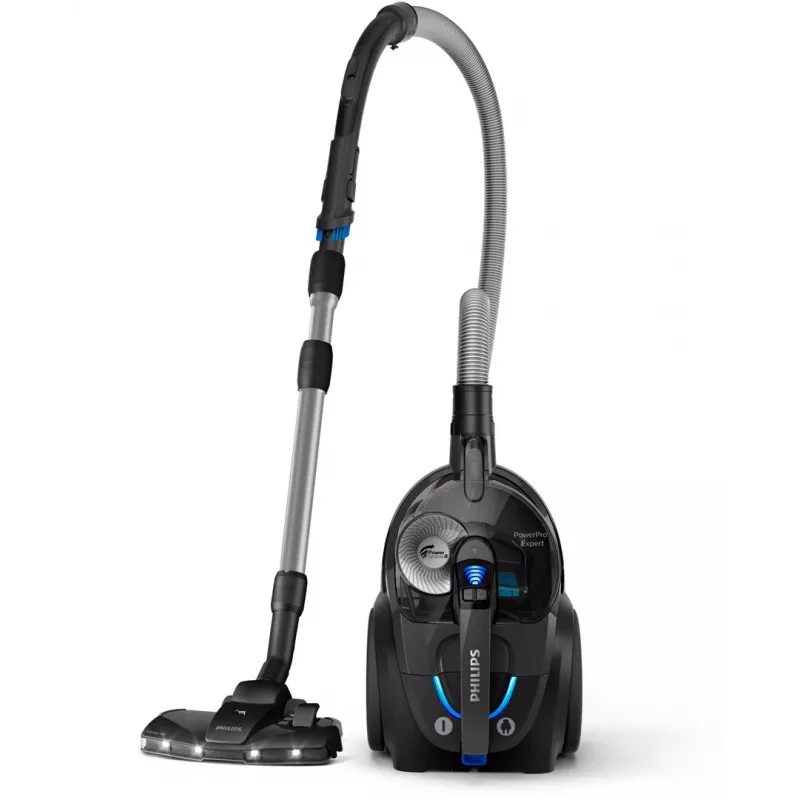 Cikloninis dulkių siurblys Philips PowerPro Expert FC9747/09 – 900 W, 2 L be maišelio, HEPA, juodas