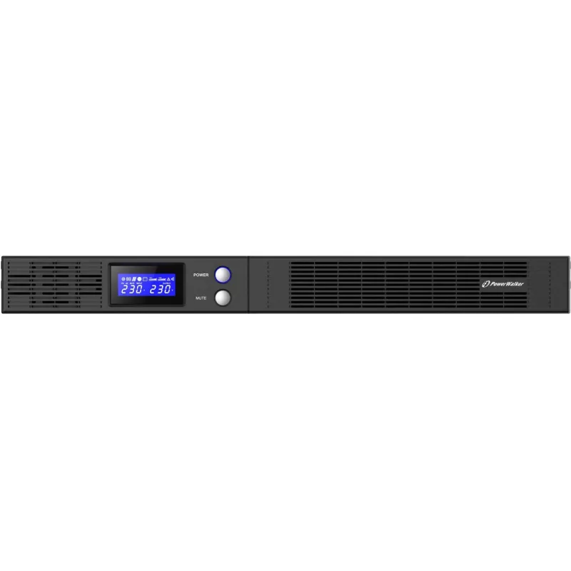 PowerWalker VI 500 R1U nepertraukiamo maitinimo šaltinis (UPS) Line-Interactive 0,5 kVA 300 W 4 lizdai