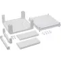 Hager U84LE plastikinis korpusas baltas IP54 307x149x324 mm
