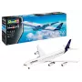 Plastikinis modelio rinkinys REVELL Airbus A340-300 Lufthansa nauja dažymo schema 1:144