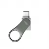 Silicon Power Mobile C80 64 GB USB atmintukas USB Type-A / USB Type-C 3.0 (3.1 Gen 1) Titanium