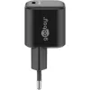 Goobay Charger 65331 sieninis greitasis USB-C kroviklis, juodas