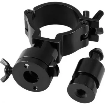 EUROLITE Clamp TPZ-1 juodas su TV kaiščiu – apšvietimo/truso spaustuvas įrangai