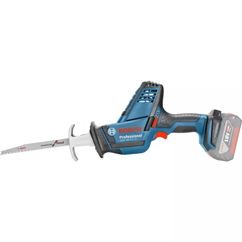 Bosch GSA 18 V-LI C Professional pjūklas stūmoklinis, 18 V, be akumuliatoriaus ir įkroviklio