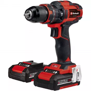 EINHELL Gręžtuvas-suktuvas TE-CD 18/40 Li +64 2x2Ah