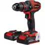 EINHELL Gręžtuvas-suktuvas TE-CD 18/40 Li +64 2x2Ah