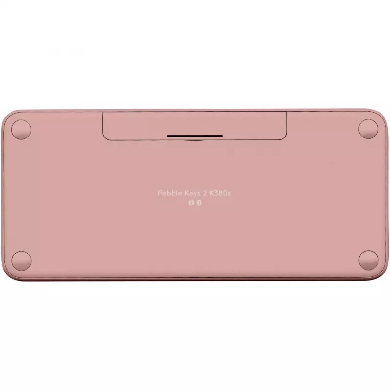 Belaidė klaviatūra Logitech Pebble Keys 2 K380S Tonal Rose Fra BT N/A-CENT-419 UNIV. (920-011805)