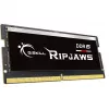 SO-DIMM 32 GB DDR5-5600 (2x 16 GB) Dual-Kit, Arbeitsspeicher schwarz, F5-5600S4040A16GX2-RS, Ripjaws, INTEL XMP