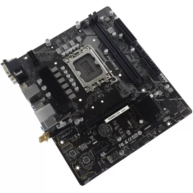 Pagrindinė plokštė BIOSTAR B760MX2-E D4 Micro-ATX