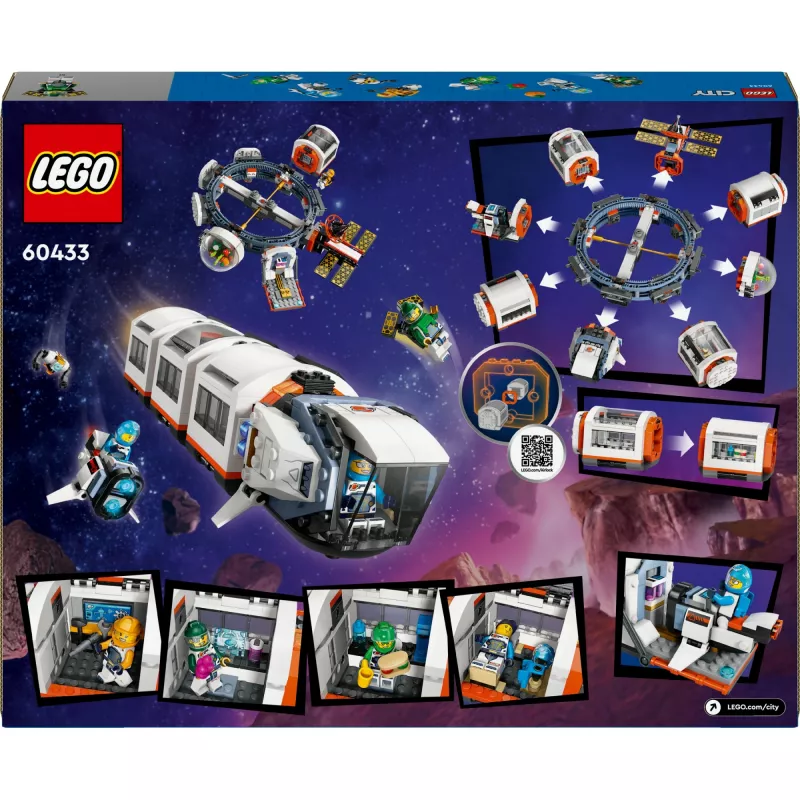 LEGO CITY 60433 Modulinė kosminė stotis