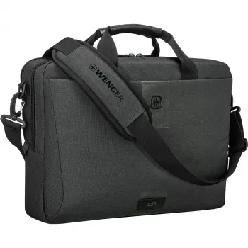 Portfelis Wenger SwissGear MX Eco Brief 40,6 cm 16 colių pilkas