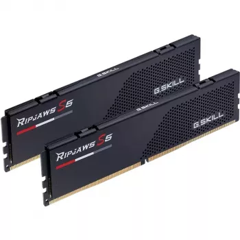 DIMM 96 GB DDR5-5600 (2x 48 GB) Dual-Kit, Arbeitsspeicher schwarz, F5-5600J4040D48GX2-RS5K, Ripjaws S5, INTEL XMP